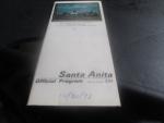 Santa Anita Racetrack, Ca. 12/30/1973 Program