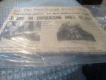 Pittsburgh Press Newspaper 1/1959 Steel Mill Blast