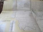 Illinois Basin & Gas Fields 1938 Map Locations