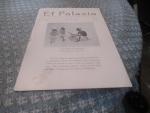 El Palacio Magazine 5/15/1924- A Lesson In Drama