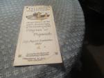 Pilgrims at Plymouth Tercentenary 1921 Booklet