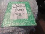 West Virginia Promotional Guide 1950's Illustrated