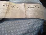 Dansville Advertiser Newspaper 2/20/1873 New York
