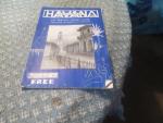 Havana 3/1946 Tourist Pocket Guide & Events Calendar