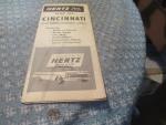 Hertz Rent a Car- Map of Cincinnati & Points of Interes