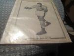 Jersey Joe Walcott- Boxing Illustrated 1950's Photo