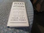 Polk's Street Map of Pittsburgh & Municipalities 1940's