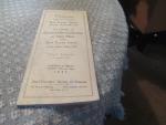 Steel Founders' Society 3/1931 Meeting Program