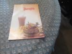 Denny's Restaurant 1960's Food Service Menu- All Day