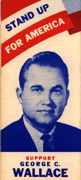 George Wallace Campaign Literature