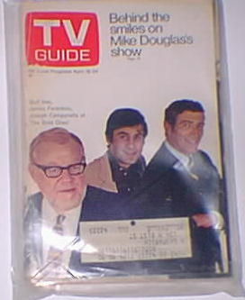 1970 TV Guide with "The Bold Ones" on cover