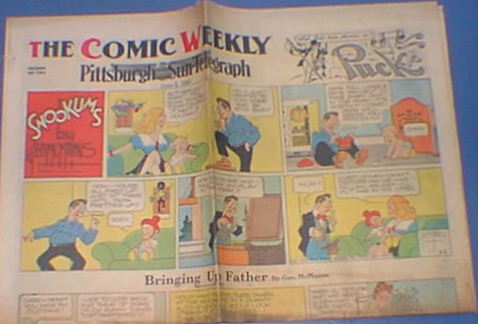 Sunday Comics Pittsburgh Sun-Telegraph 6/2/46