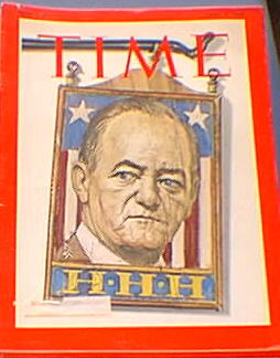 Time Magazine Hubert Humphrey May 3, 1968