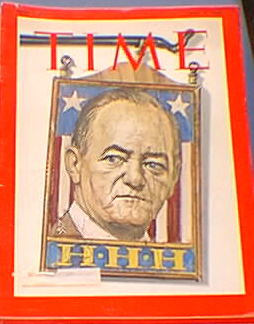 Time Magazine Hubert Humphrey May 3, 1968 Time Magazine Hubert Humphrey May 3, 1968