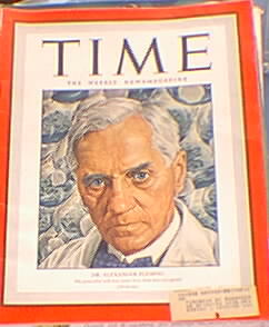 Time Magazine Dr. Alex Fleming May 15, 1944