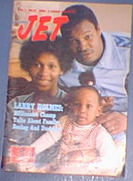 Jet Magazine Larry Holmes & Family Apr. 9, 81