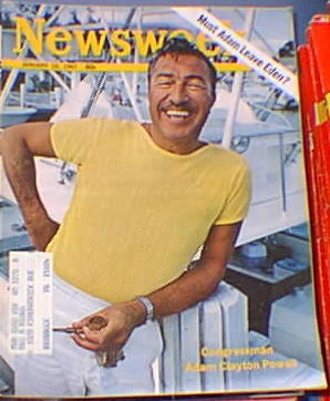 Newsweek Adam Clayton Powell Jan. 16, 1947 Newsweek Adam Clayton Powell Jan. 16, 1947