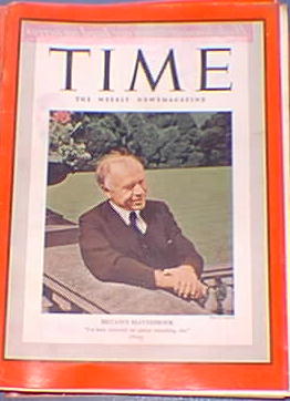 Time Magazine Lord Beaverbrook Nov. 28 1938