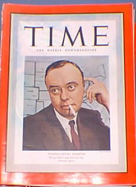 Time Magazine Elmer Andrews Nov. 21, 1938 Time Magazine Elmer Andrews Nov. 21, 1938