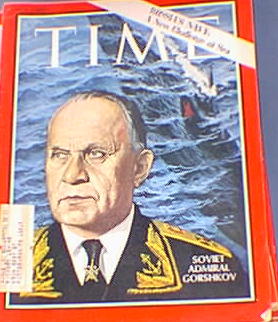 Time Magazine Admiral Gorshkov Feb 23, 1968 Time Magazine Admiral Gorshkov Feb 23, 1968