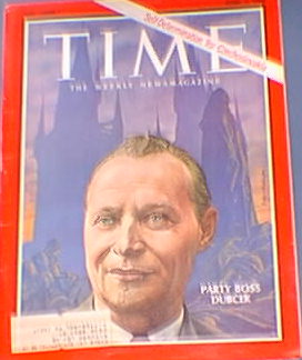 Time Magazine Dubc'ek April 5, 1968