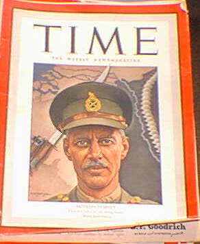 Time Magazine Britains Dempsey March 19, 1945 Time Magazine Britains Dempsey March 19, 1945