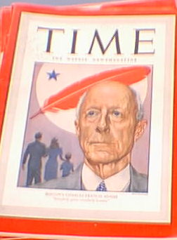 Time Magazine Chalres Adams Nov. 4, 1946