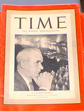 Time Magazine Philip Murray Jan. 27, 1941