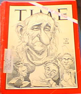 Time Magazine Man of The Year L.B.J. Jan 5 68 Time Magazine Man of The Year L.B.J. Jan 5 68