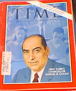 Time Magazine Samuel B. Gould Jan. 12, 1968 Time Magazine Samuel B. Gould Jan. 12, 1968