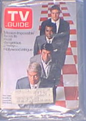 TV Guide Cast of Mission: Impossible Oct. '69 TV Guide Cast of Mission: Impossible Oct. '69