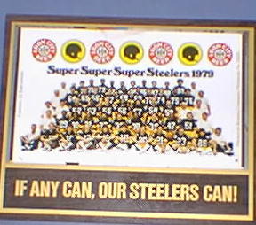 Iron City 1979 Pitt. Steelers Beer Can Flat