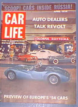 Car Life April 1954 Jaguar XK120