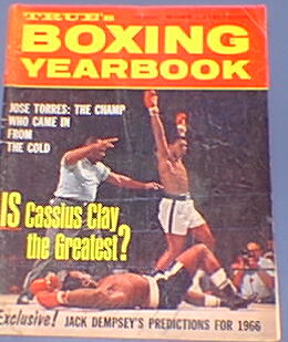 True's Boxing Yearbook Cassius Clay 1966