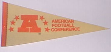 1970's American Football Conference pennant