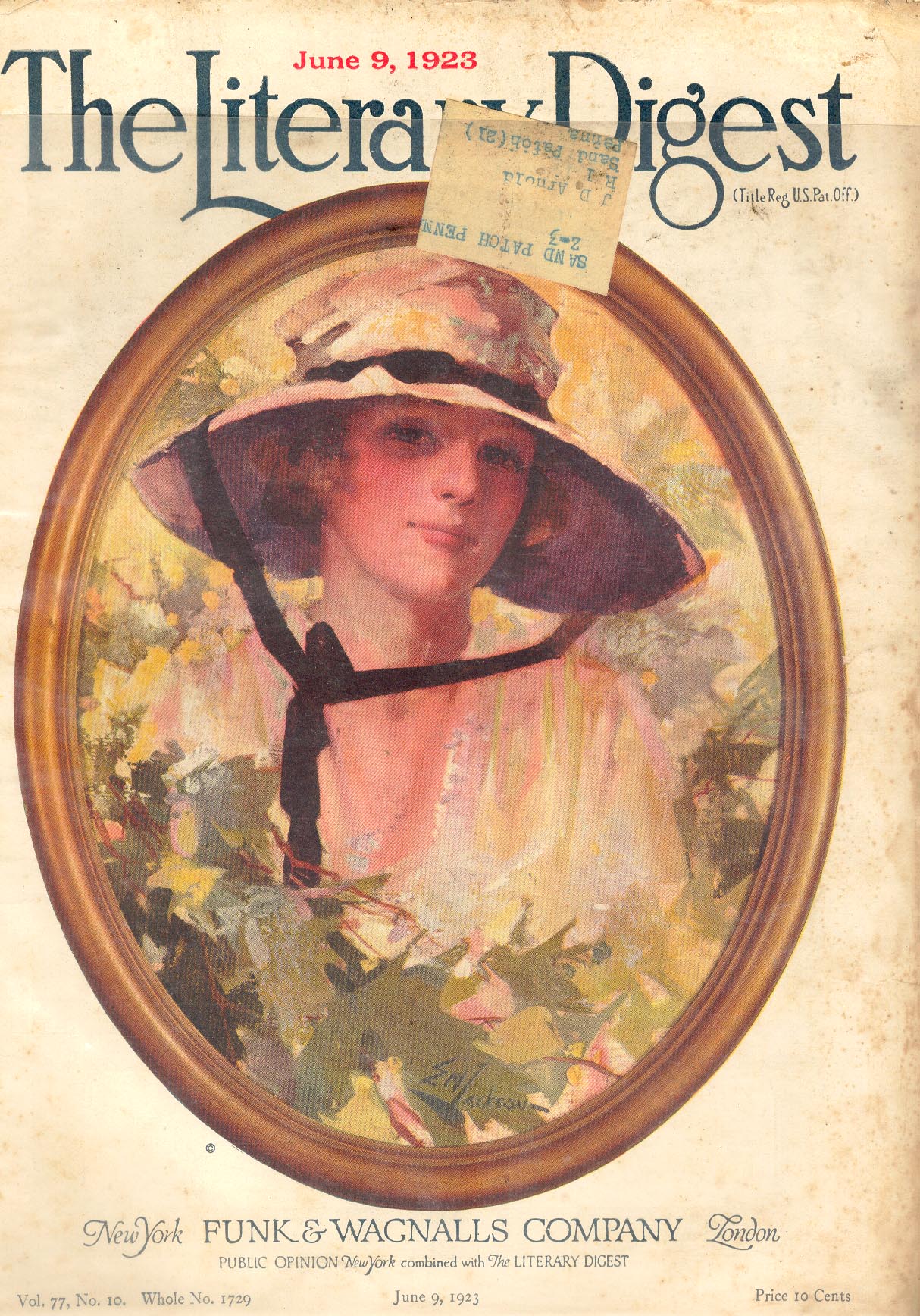 June 9, 1923 The Literary Digest (click to enlarge)