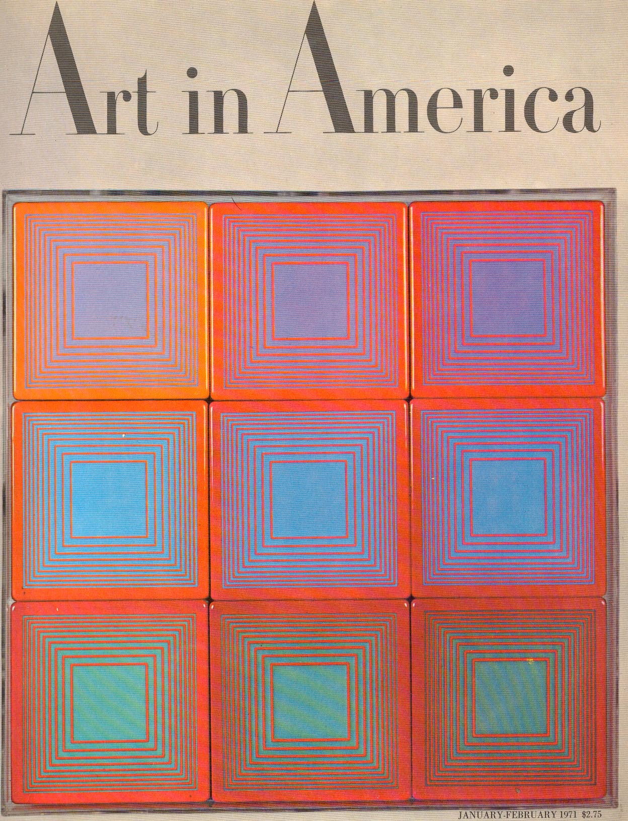 Jan-Feb, 1971, Art In America (click to enlarge)