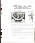 GEM Electric Cigar Lighter Radio/Auto 1925 Ad