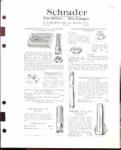 Schrader Tire Dust Caps Rim Nuts 1925 advert