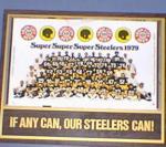 Iron City 1979 Pitt. Steelers Beer Can Flat